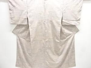 流水模様織出し本塩沢着物